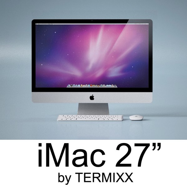 c4d imac 27 computer apple