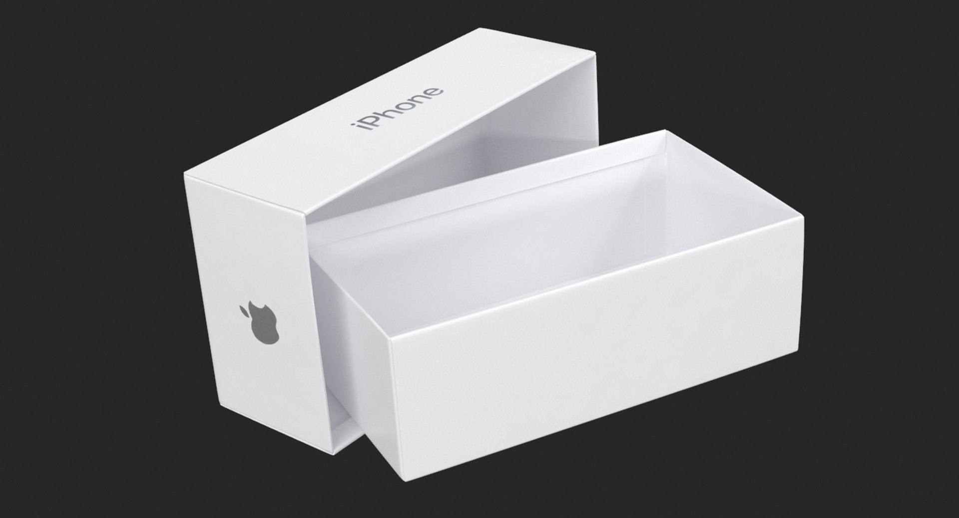 3D Iphone X Box Model - TurboSquid 1301013