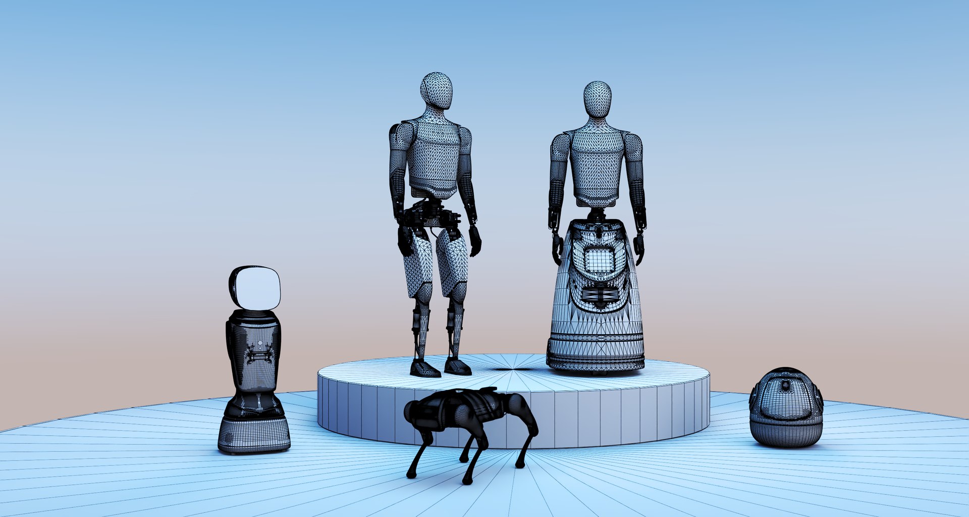 Intelligent Robot 3D Model - TurboSquid 2533352