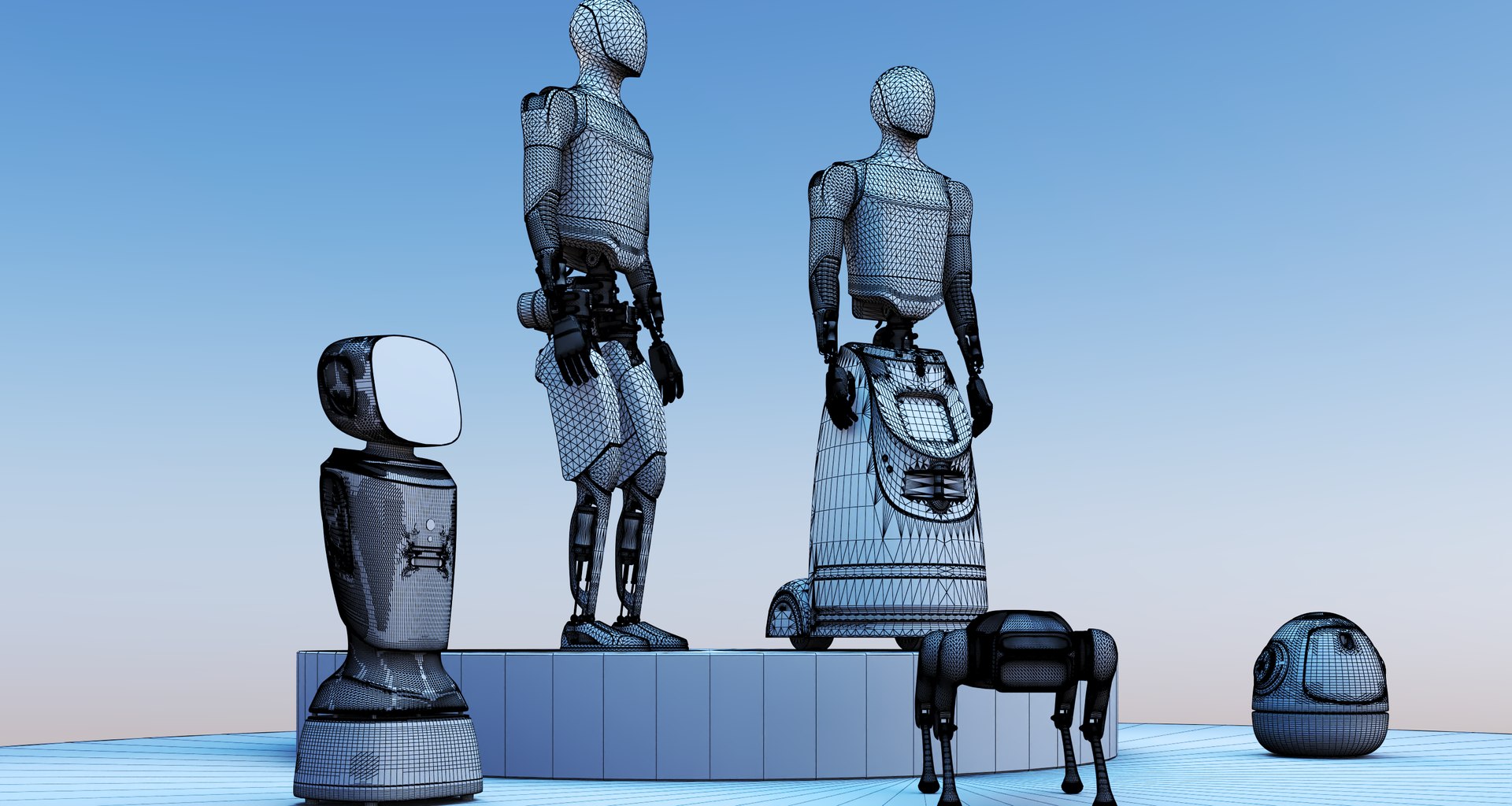 Intelligent Robot 3D Model - TurboSquid 2533352