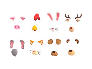 Animal Face Pack