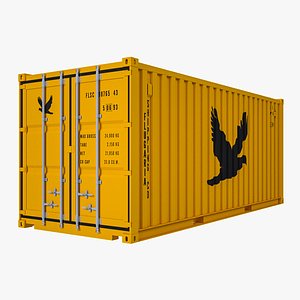 3D shipping container