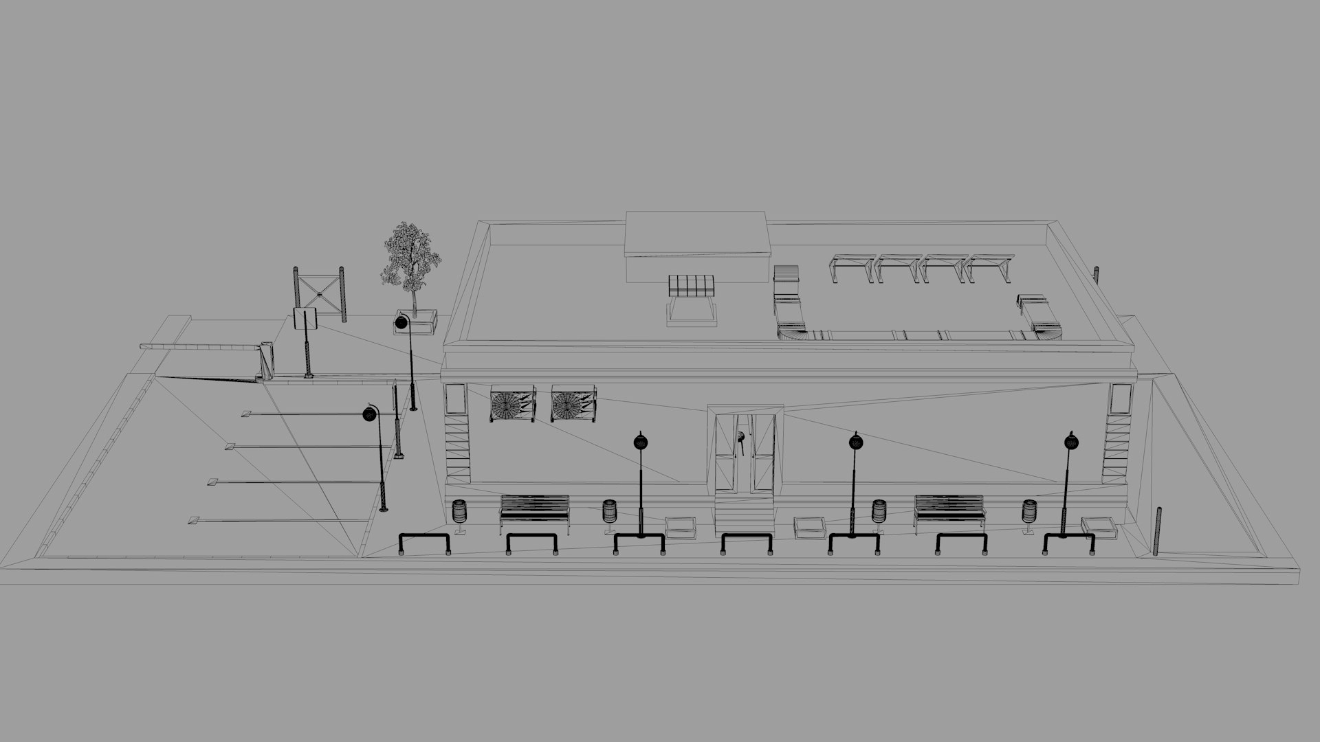 Post Office 3D model - TurboSquid 1885483
