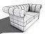 Art Deco Sofa, Coffee Table, Armchair