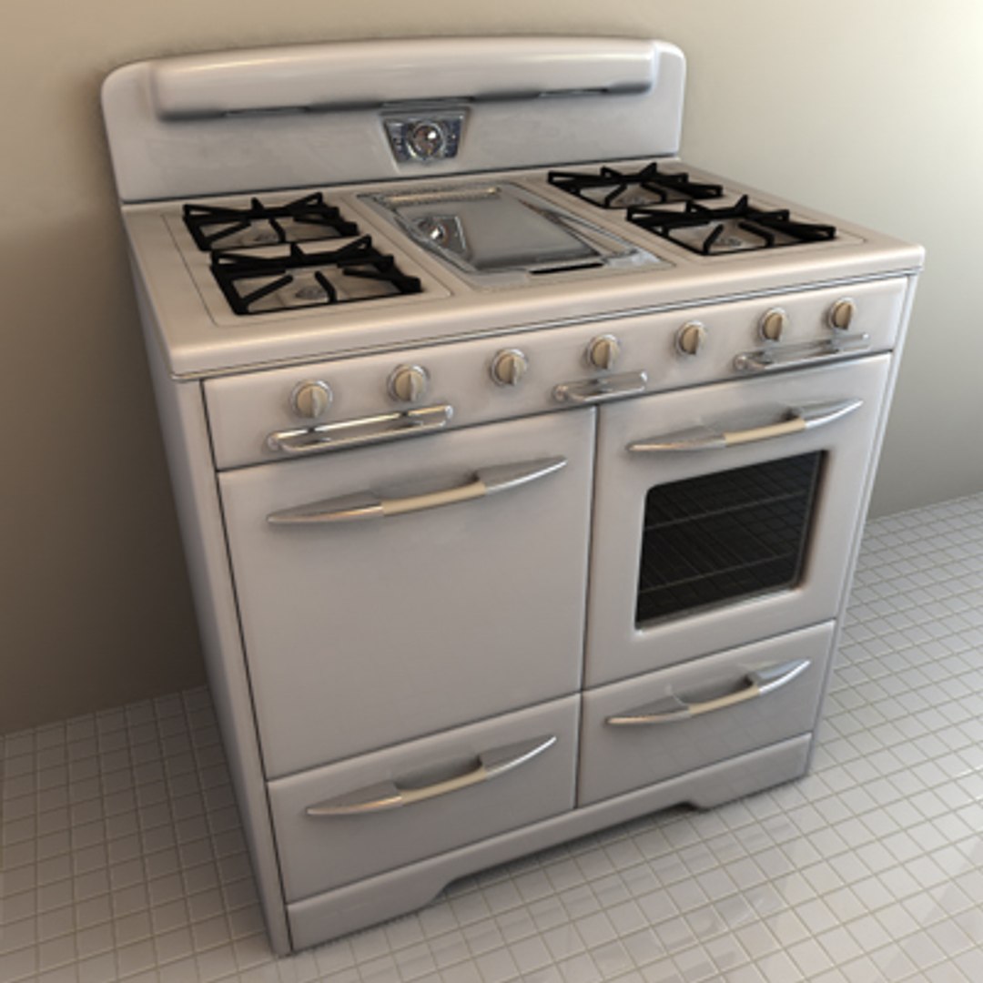 Cinema4d Vintage Stove Era