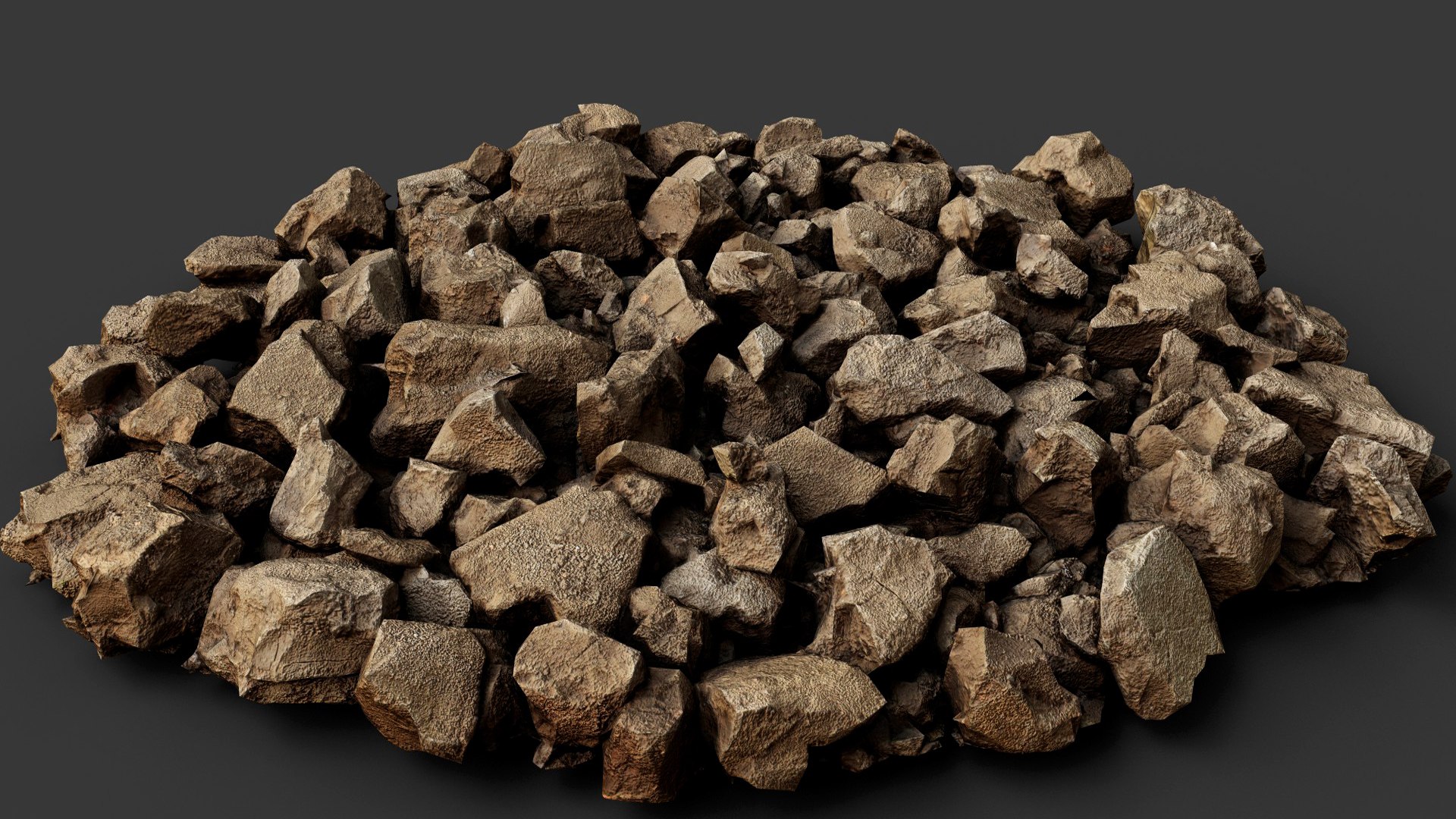 Soil Ground Debris Terrain Patch PBR Photogrammetry Model - TurboSquid ...