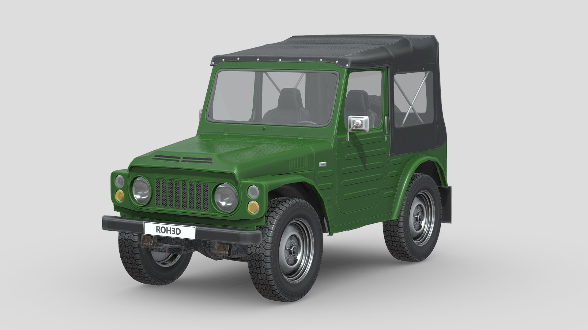 3D Suzuki Jimny 1977 model - TurboSquid 2161083