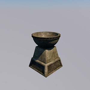 3d model stone fantasy
