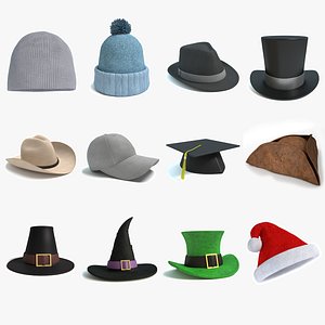 3d 3ds hats beanie winter
