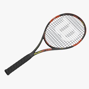 tennis racquet 3D model