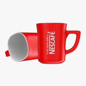 Nescafe Mug 3D model
