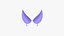 Furry Ears Tiara H08 Viola - Design del personaggio della fascia