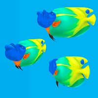Cartoon Fish - Blueface