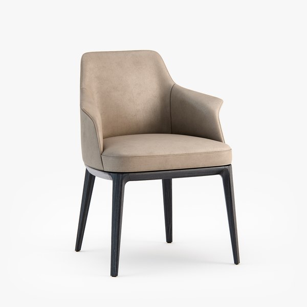 Poliform sophie armchair dining chair 3D model | 1145631 | TurboSquid