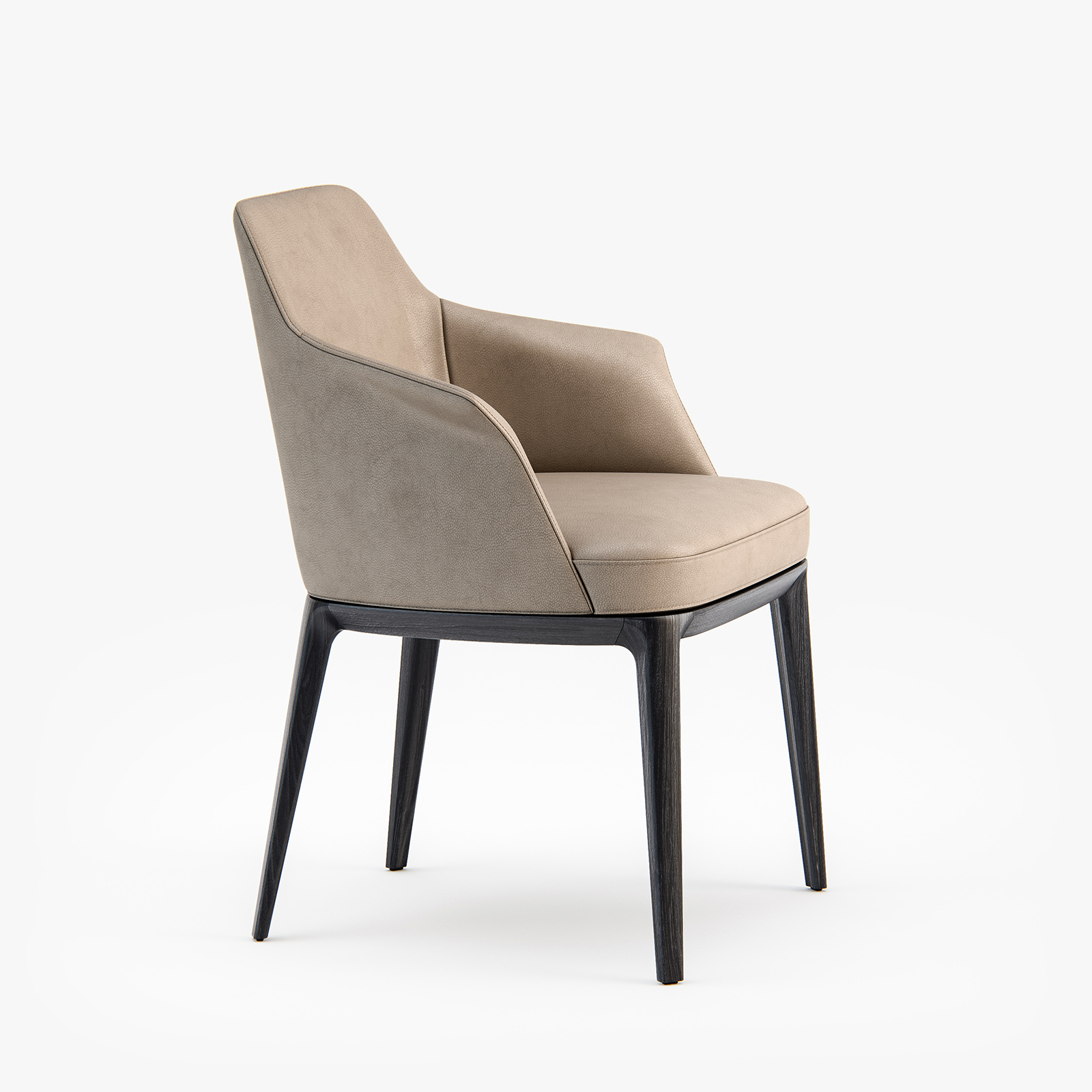 Poliform sophie armchair dining chair 3D model | 1145631 | TurboSquid