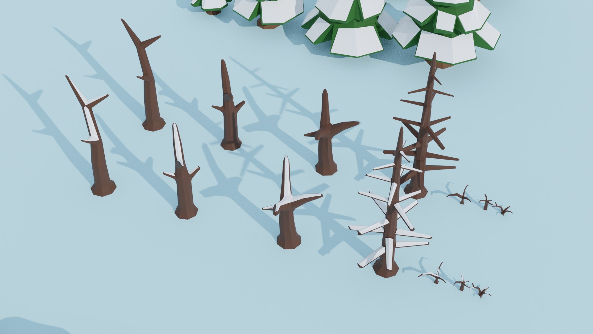 3D model pack winter forest https://p.turbosquid.com/ts-thumb/rM/ZJYFG0/4Z/preview6deadtreesoverview/png/1608212922/1920x1080/fit_q87/b71d83a81a6ca9541fe3df34683f02149b54c101/preview6deadtreesoverview.jpg