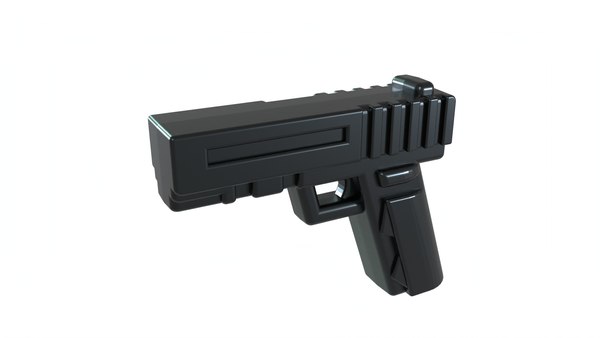 modèle 3D de Le pistolet Lego Mauser correspond à un objet réel