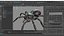 3D Tarantula Spider Rigged Xgen
