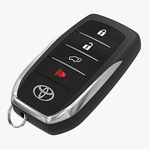 3D Car Key 03 Toyota
