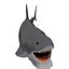 free big shark animation 3d model