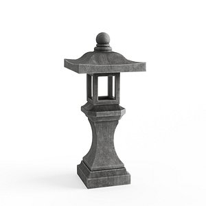 Japanese Lantern Toro 08 3D
