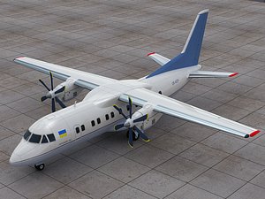 3d aircraft united model