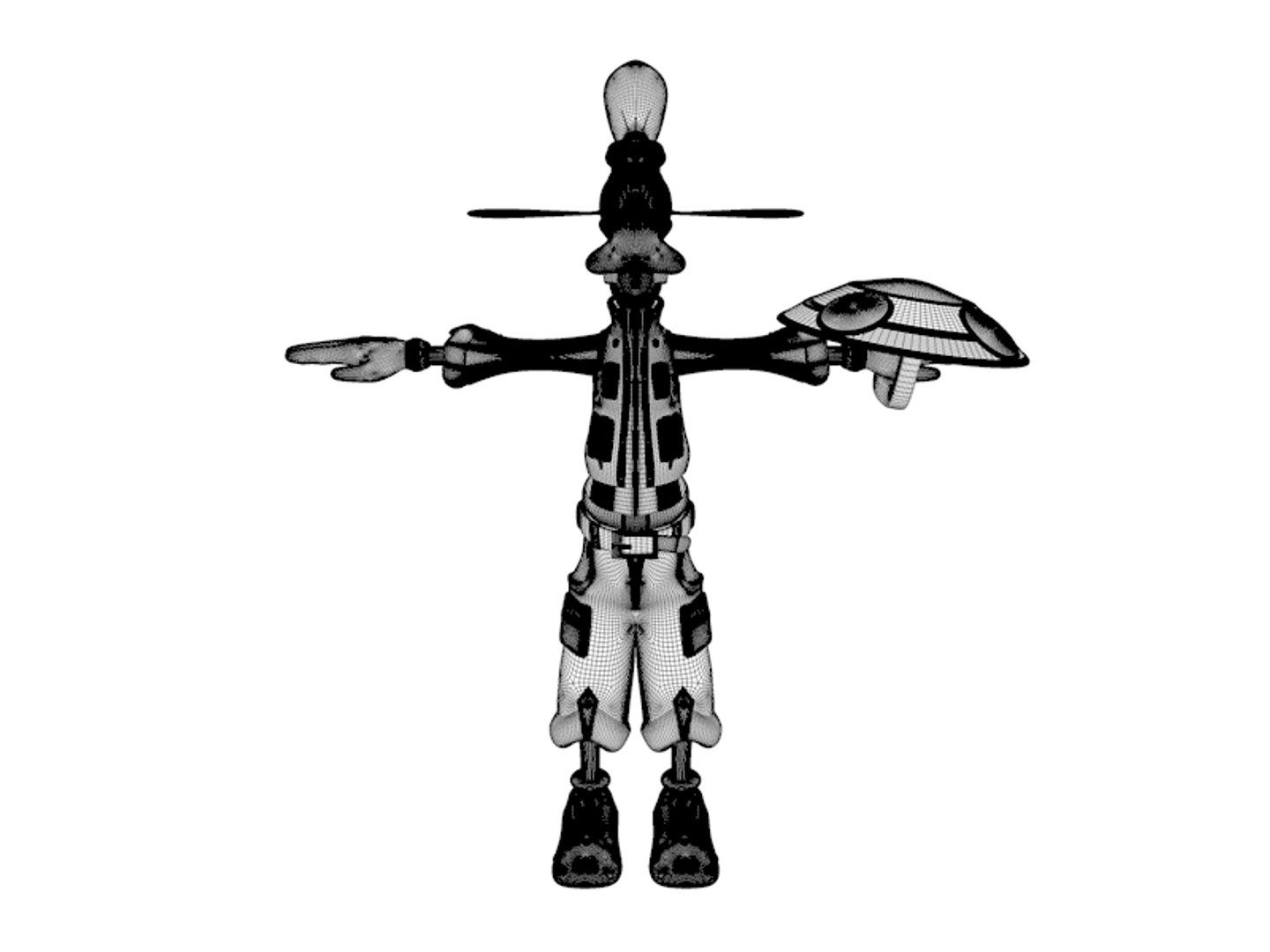 3d Goofy Kingdom Hearts