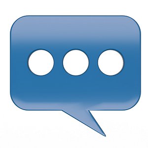Message Symbol 3D model