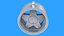 Portachiavi BORBET-WHEEL-RIM v2 - Modello stampabile in 3D