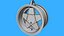 Portachiavi BORBET-WHEEL-RIM v2 - Modello stampabile in 3D