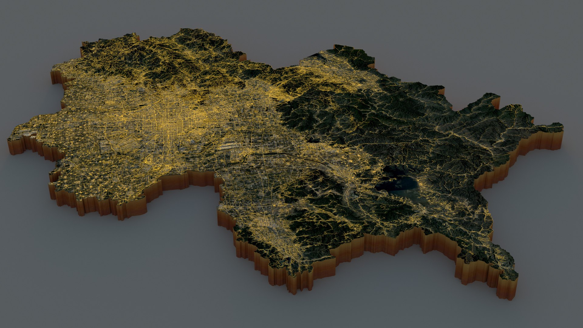 Beijing Terrain City 3D Model - TurboSquid 2420357