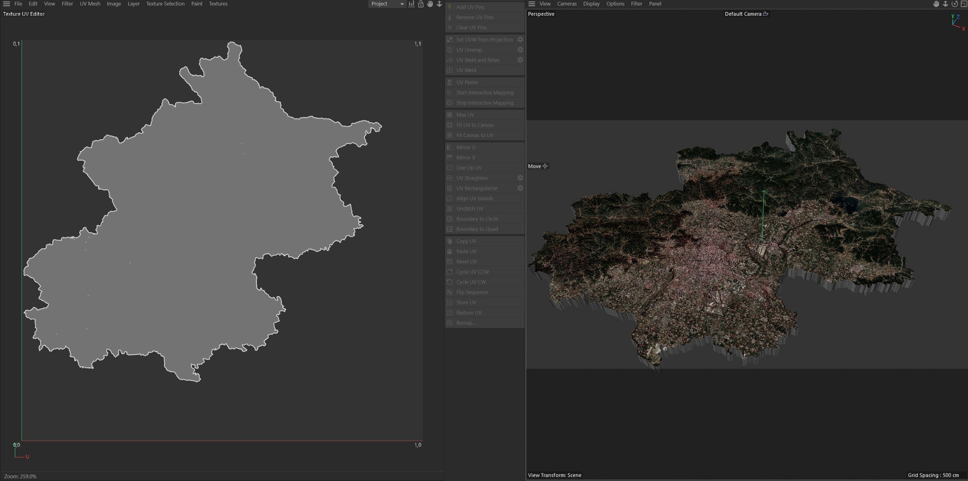 Beijing Terrain City 3D Model - TurboSquid 2420357