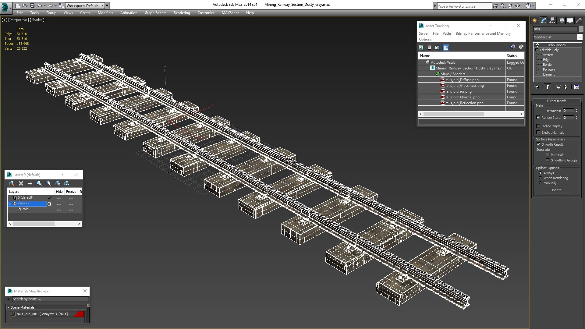 3D mining railway section rails model https://p.turbosquid.com/ts-thumb/rM/vq52Ol/YJr12gab/miningrailwaysectiondustymb3dmodel016/jpg/1582340746/1920x1080/fit_q87/b8ffdd06602b1ebad62ebf024df858955b2a0b15/miningrailwaysectiondustymb3dmodel016.jpg