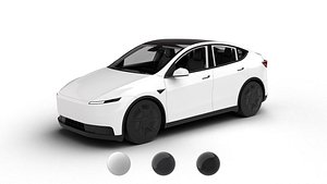 3D Tesla Model 3 Standard 2026 3d model