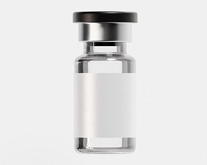 3D Injection Vial