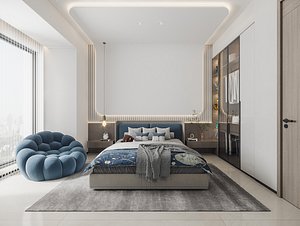 Modern Children Room 3D model