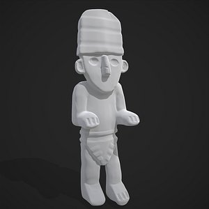 Ancient Statue 3D Print 3D model