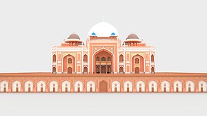 Humayun Tomb model