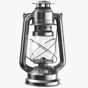 3D Detailed Hurricane Oil lantern