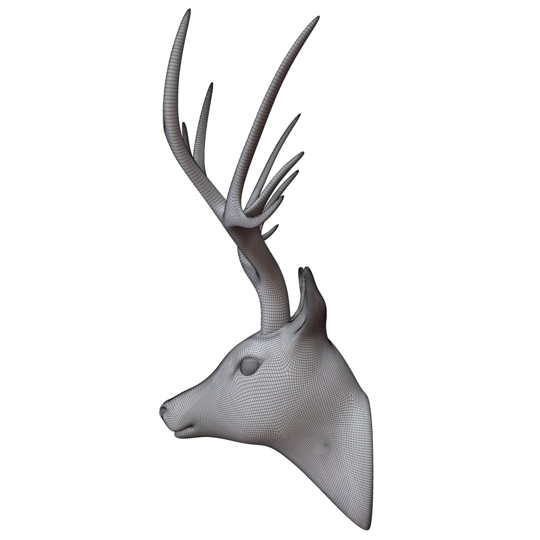 Deer head 3D - TurboSquid 1347033