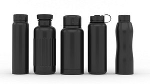 Plastic Bottles 3D model