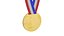 Trophy Cup With Gold Medal