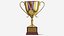 Trophy Cup With Gold Medal