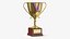 Trophy Cup With Gold Medal