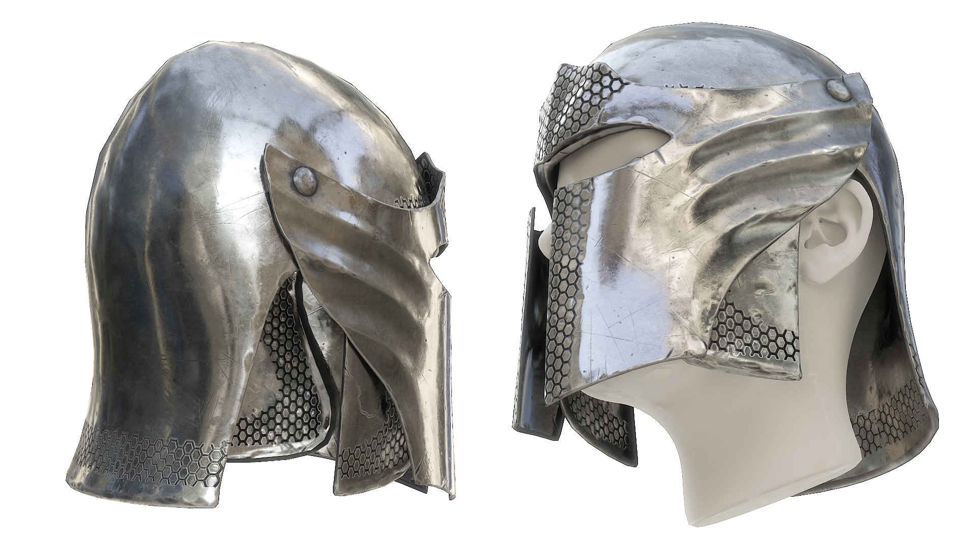 3D Armor Barbuta Helmet https://p.turbosquid.com/ts-thumb/rN/517XJl/ZE/p6/jpg/1634555117/1920x1080/fit_q87/e705bbe44a4d51fa9ed5ebb179059ec9568a8c87/p6.jpg