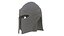 Armor Barbuta Helmet