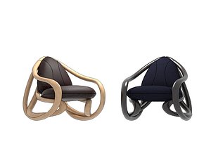 modern single chair 3D model