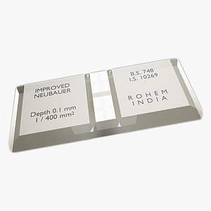 3D model Hemocytometer 3d Model