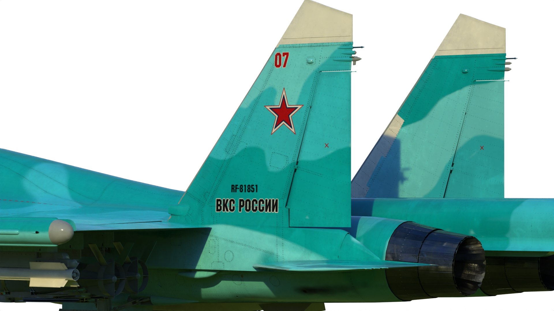 Sukhoi Su-34 Fullback 3D Model - TurboSquid 2183521
