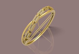 Fancy Bracelet 3DM - 002 3D model